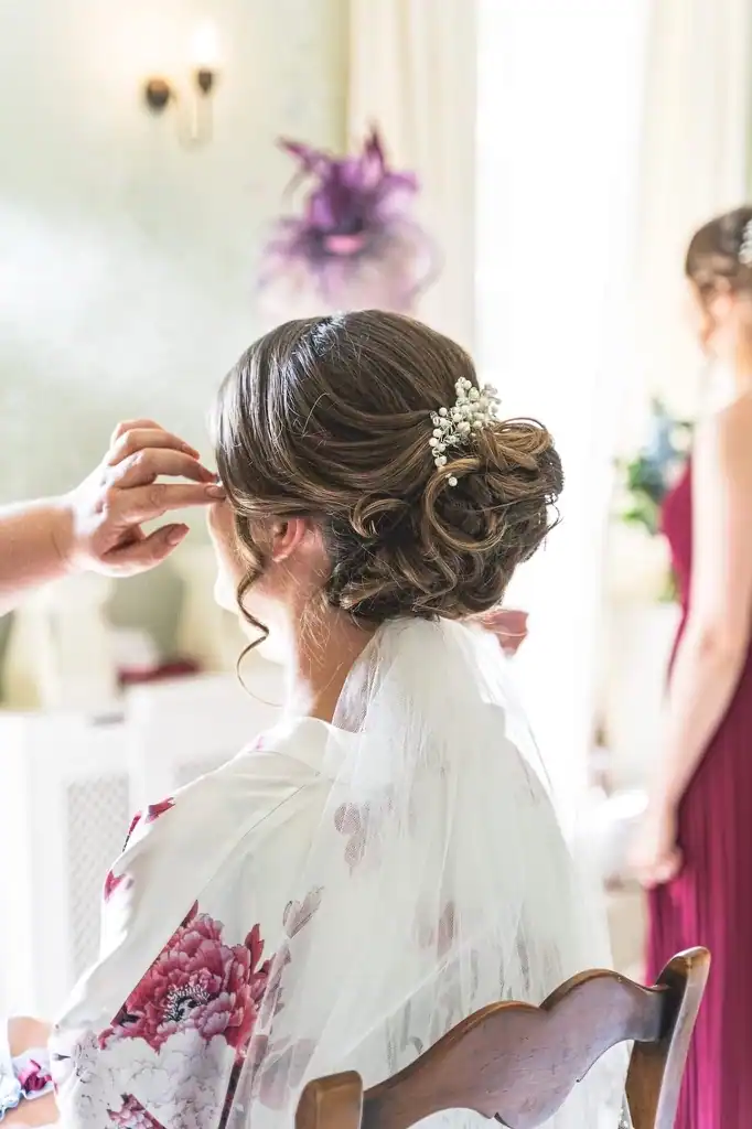 radiant bride in her element